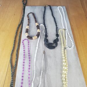 Necklaces Costume Fashion Lot Of 7 Includes 1 Monet